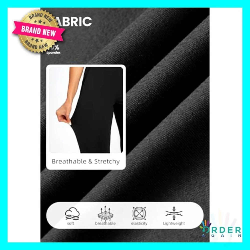 Stretchy Ankle Pants 4 Pockets Golf Travel Workout Casual Dress Slacks